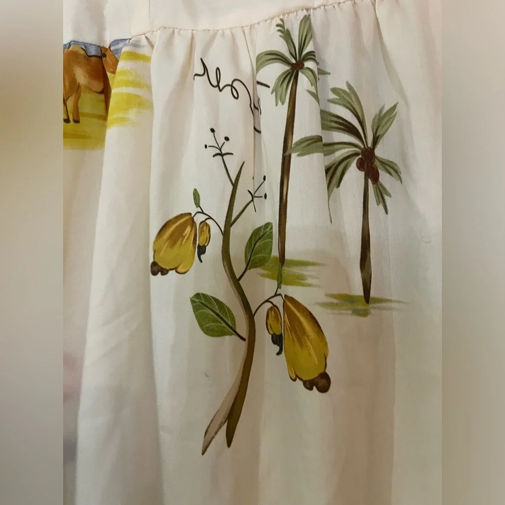 RHODE Karline Printed Dress size M - Picture 9 of 12
